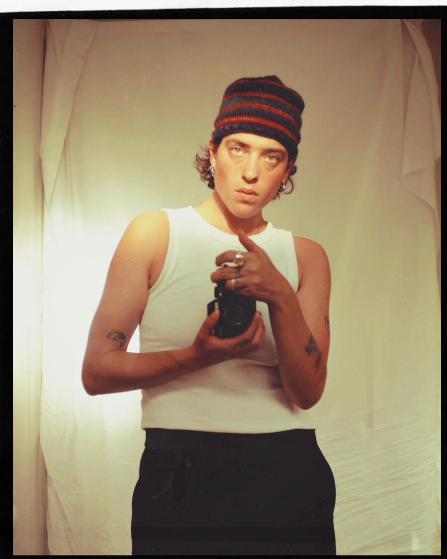 Self portrait in Australia